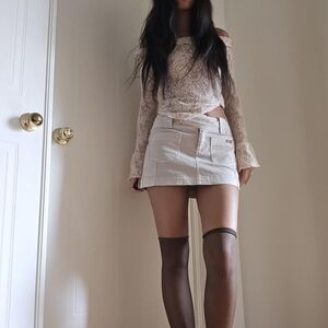 Gucci Mini denim skirt